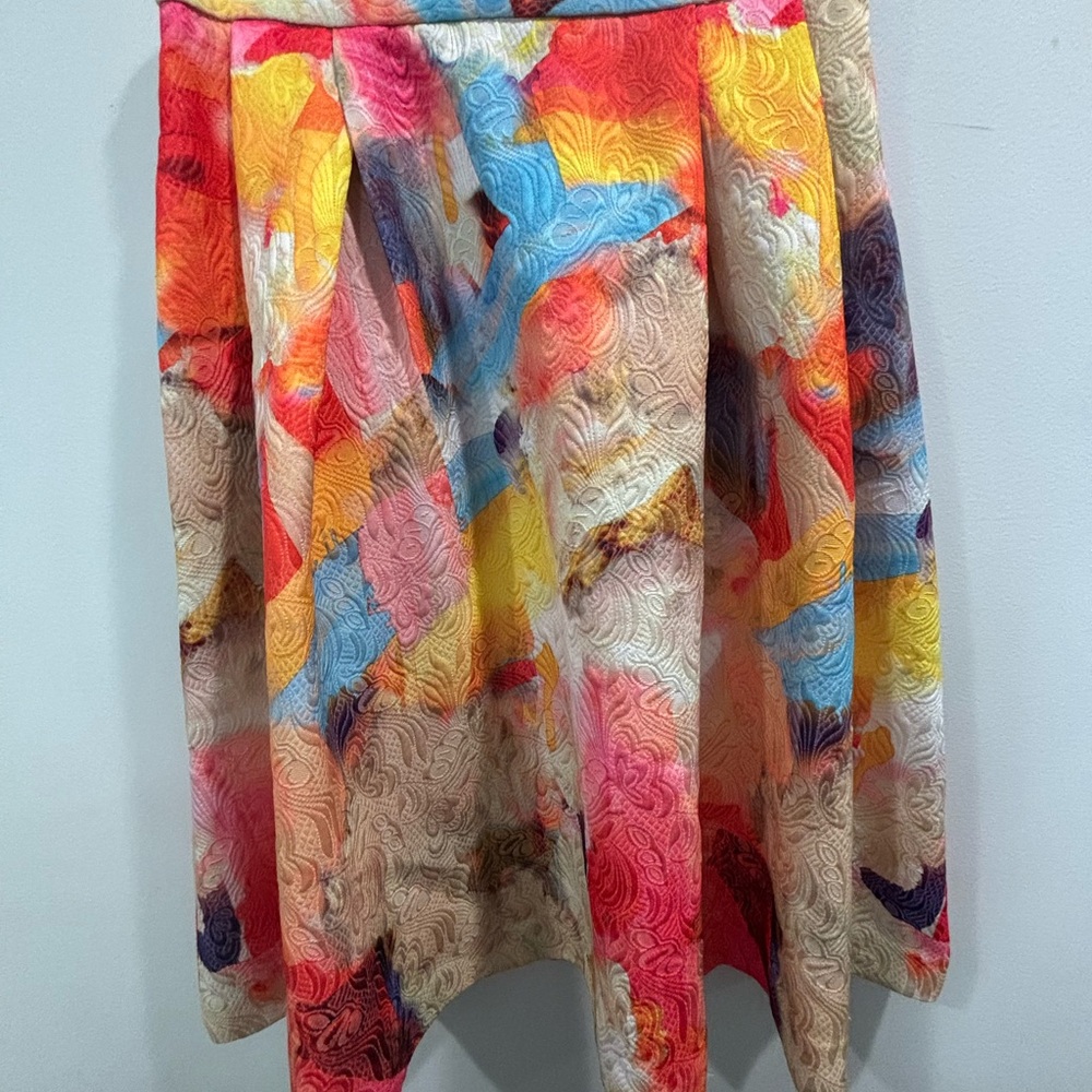 H&M Multicolor A-Line Skirt